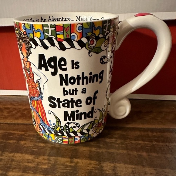 Suzy Toronto feel the tingle - Age is‎ state of mind coffee mug - Picture 1 of 6